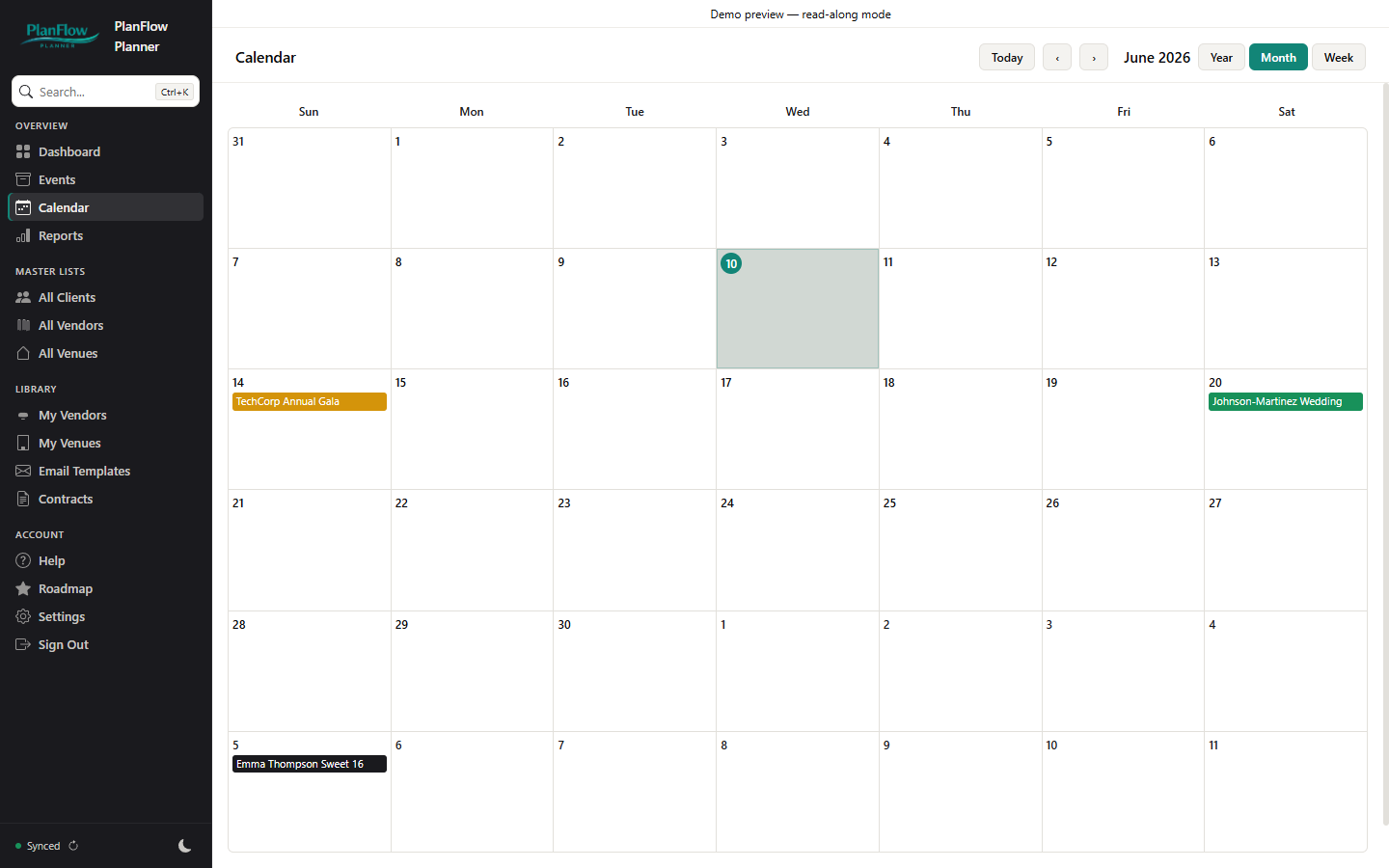 calendar light-1440